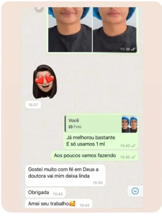 Depoimento de cliente 1 sobre o atendimento