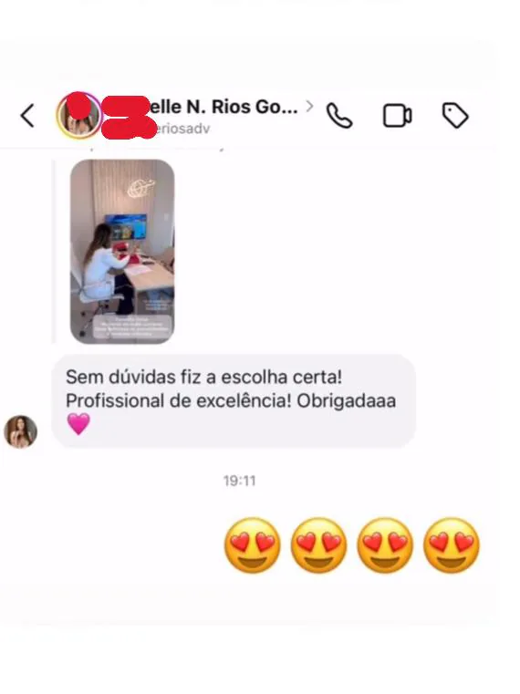 Depoimento de cliente 2 sobre o atendimento